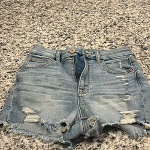 american eagle jean shorts